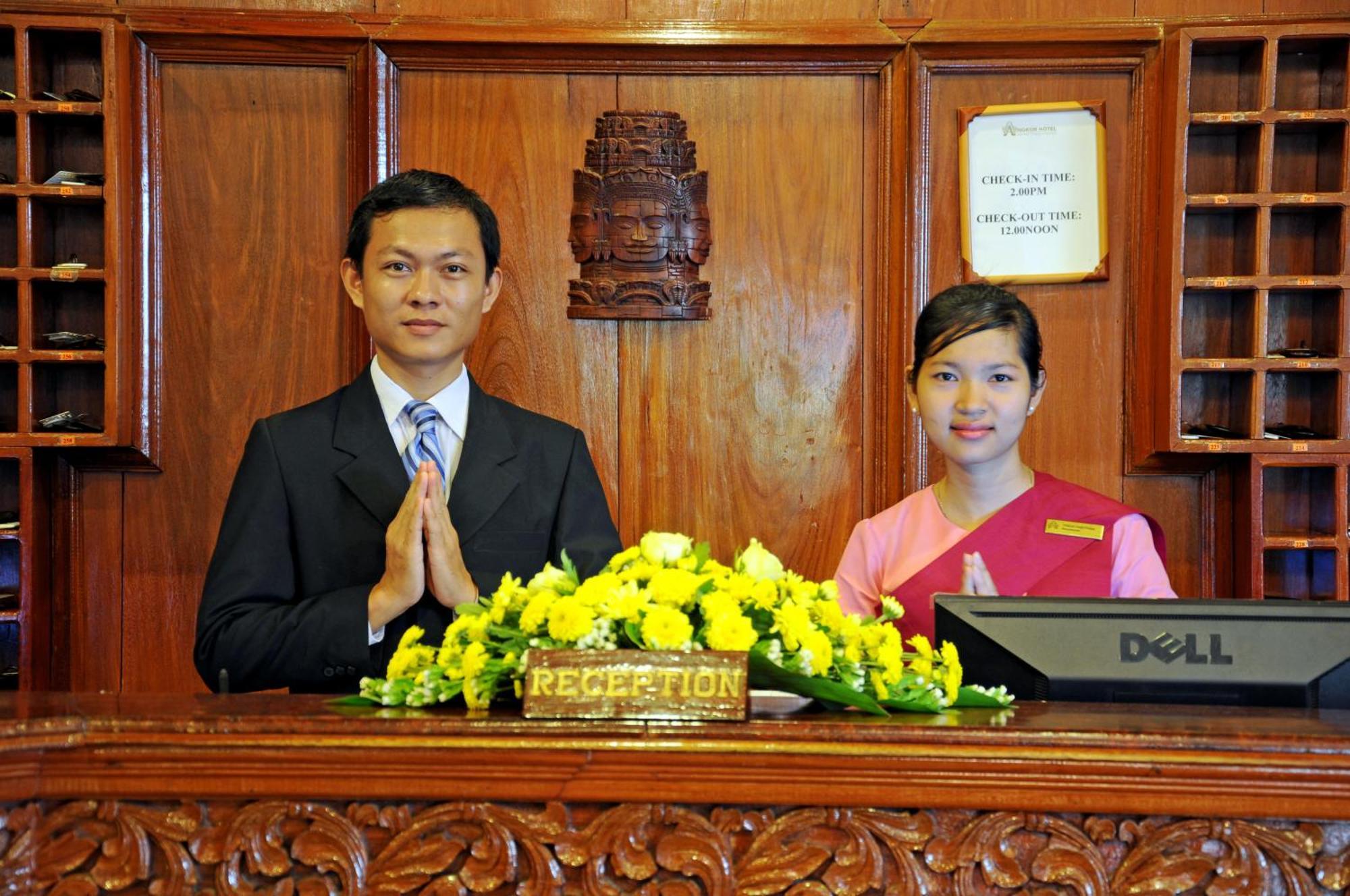Angkor Hotel Siem Reap Interiør billede
